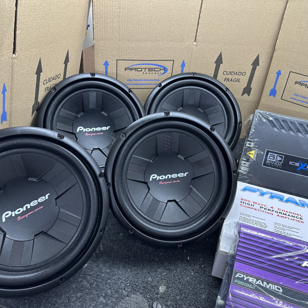 Banda 3K + 4 Subs 700W 
